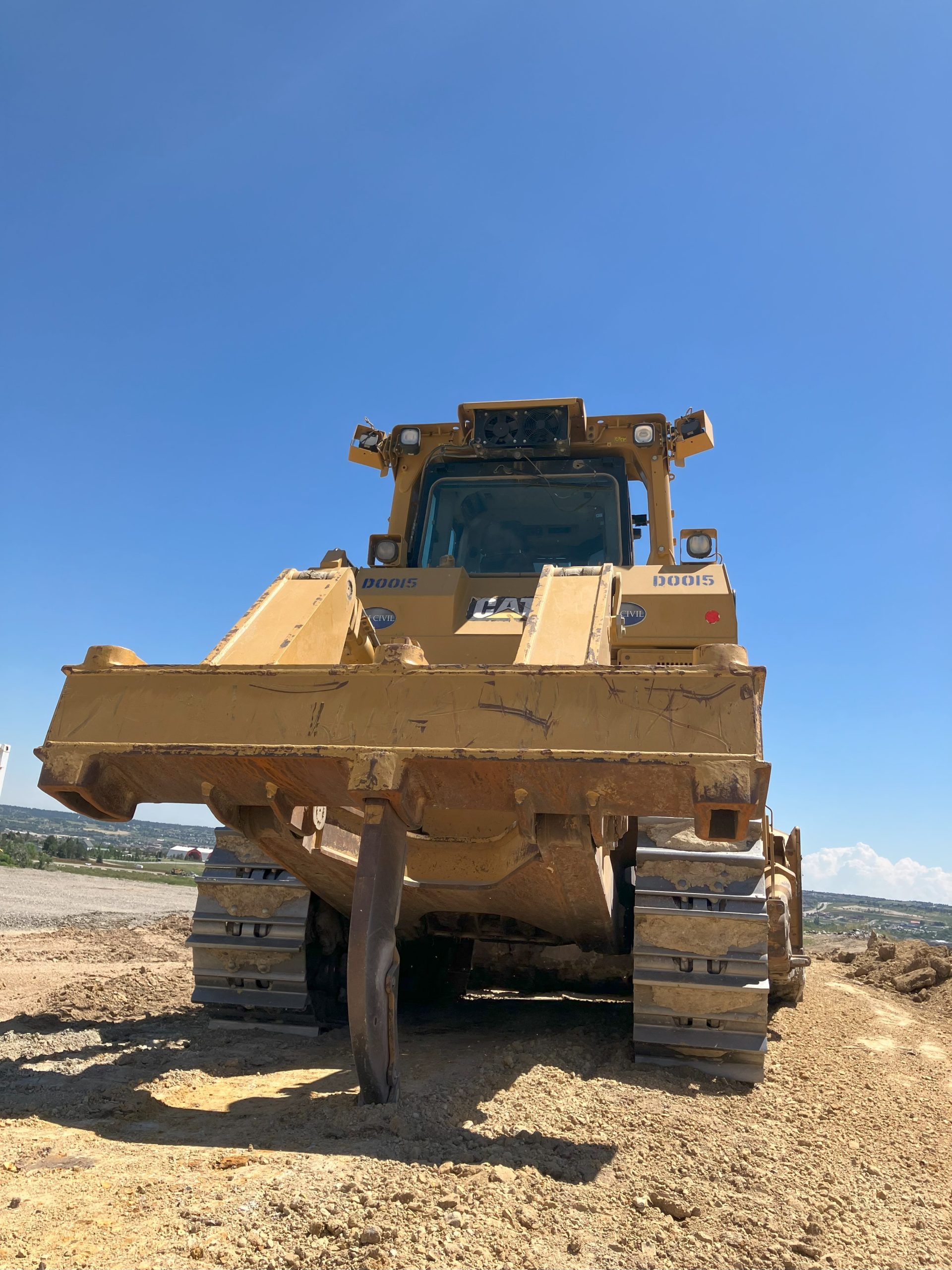 Heavy Equipment at HEI Civil's Tanterra Job Site