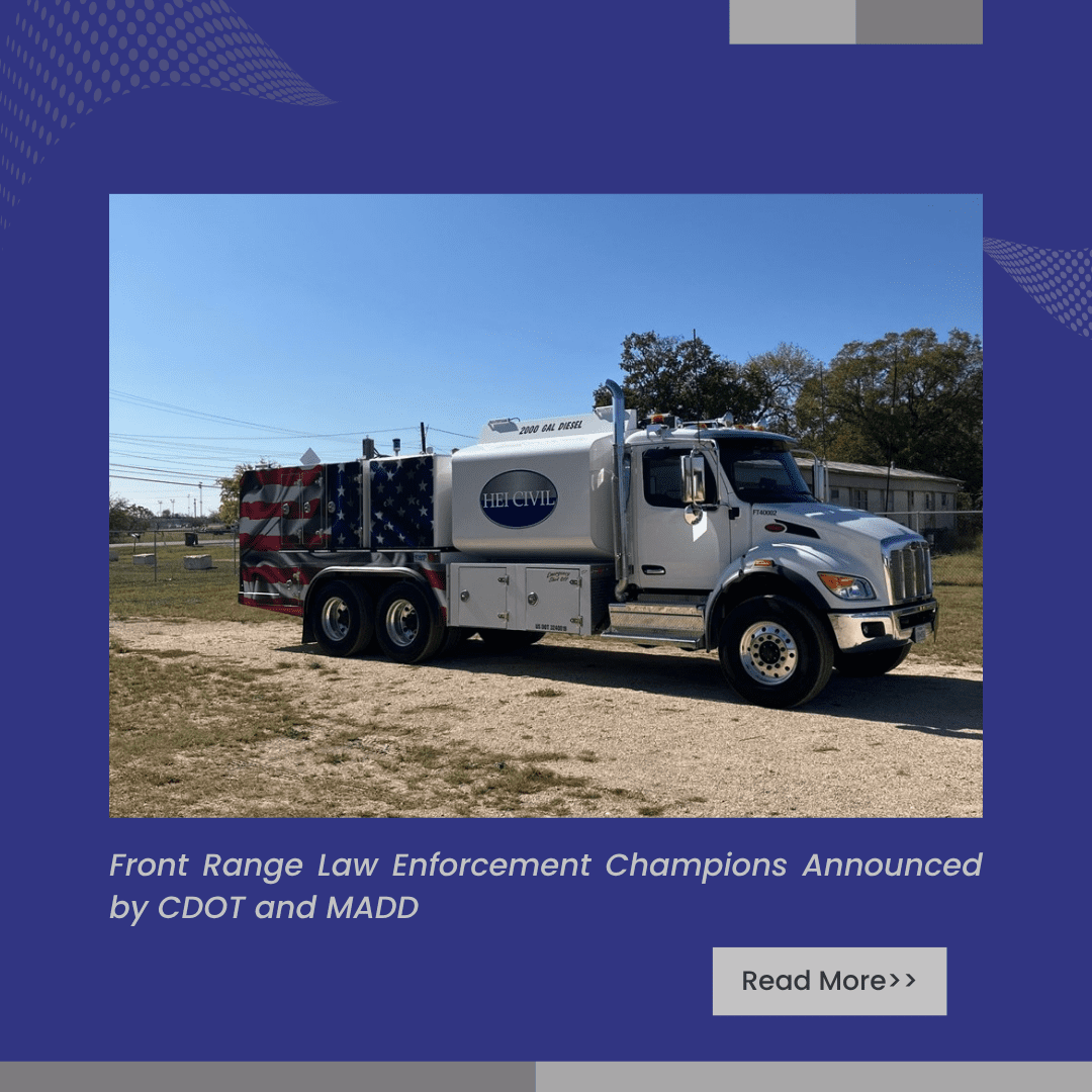 Front Range Law Enforcement Champions Announced by CDOT and MADD